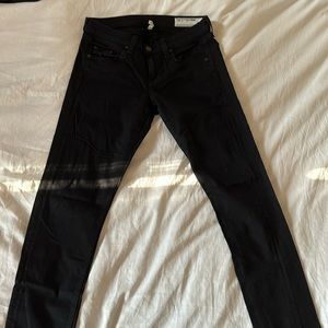 Rag & Bone Dre jeans, size 25, black
